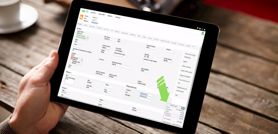 Infos flash Sage 100 CRM